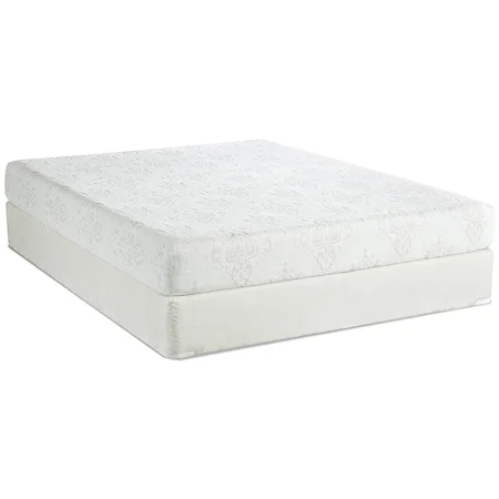 Queen 8 Inch Memory Foam Mattress and Foundation